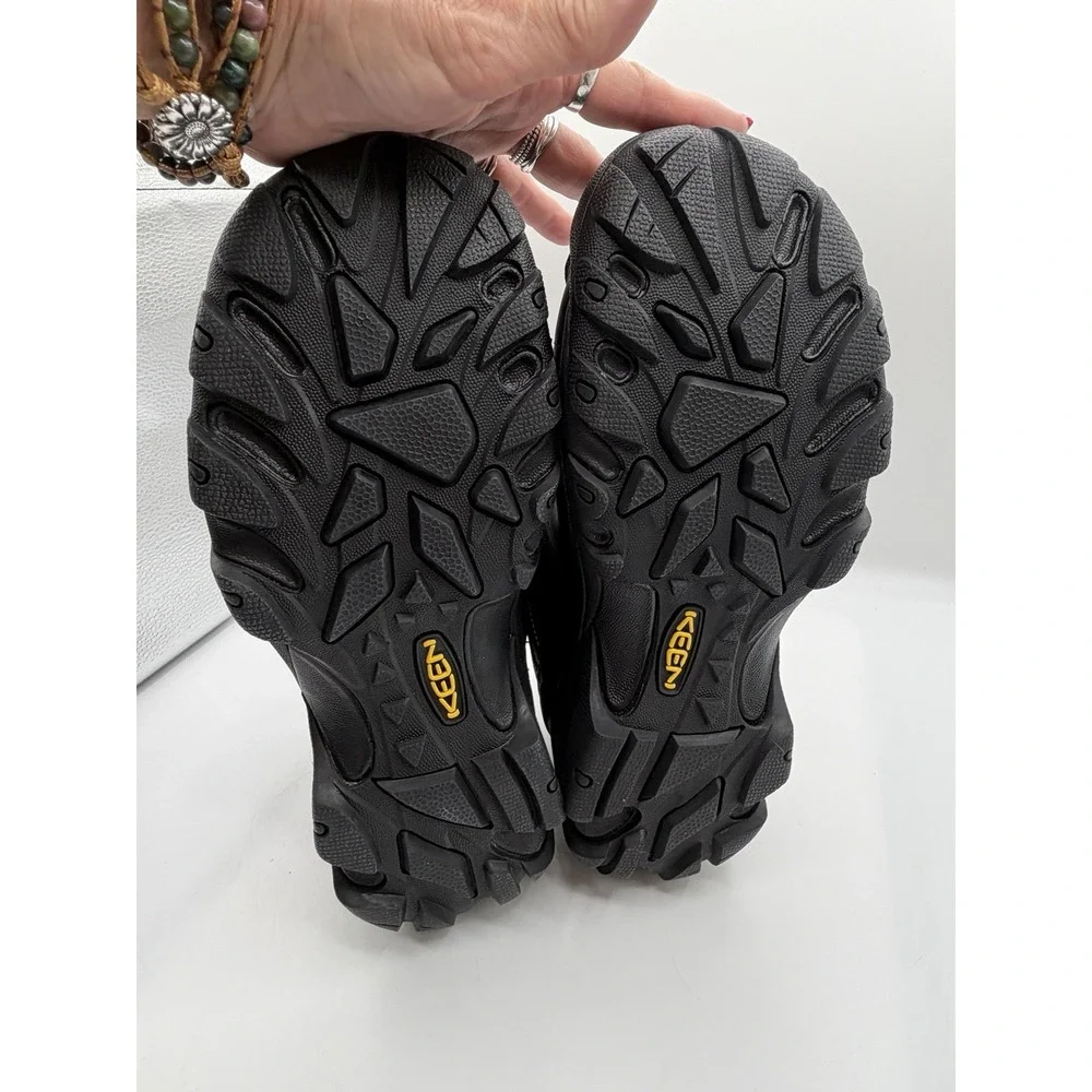KEEN Men's Targhee II Waterproof Hiking Shoes,Men's 11 WIDE, EU 44.5 W,Black,NIB